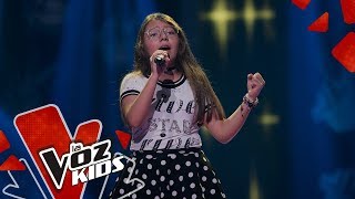 Sofía canta Hoy ya me voy – Audiciones a Ciegas  La Voz Kids Colombia 2019 [upl. by Silera938]