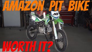 Amazon RFZ Pit Bike  Dirt bike is it worth the money [upl. by Annatsirhc]