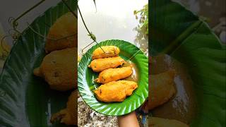 লঙ্কার চপ। food recipe lonkarchop viralshorts bengalirecipe shorts [upl. by Nylirak446]