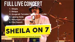 FULL LIVE CONCERT SHEILA ON 7 Live at UMY Yogyakarta [upl. by Medardas327]