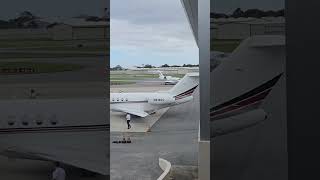 Cessna c680 arrives at st augustine regional airport [upl. by Nyluqcaj]