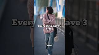 Every girls have 3 sides shorts [upl. by Aramad]