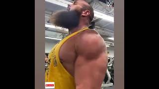 Braun Strowman  Workout 💪 Video [upl. by Aihpled271]