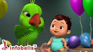 Chitti Chilakamma Amma KottindaBaby song  Telugu Rhymes for Children  Infobells telugurhymes [upl. by Longmire]