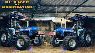 Rs8 Lakh Modification  Modified Tractor  Modified New Holland  Gill Car Audio  Modified Club [upl. by Wack362]