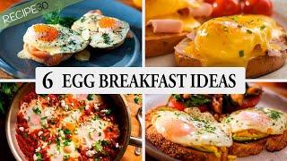 6 Egg Cracking Breakfast Recipes You Have to Try [upl. by Avik]