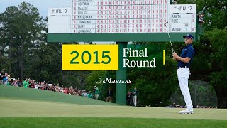 2015 Masters Final Round Broadcast [upl. by Llenet364]