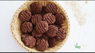 Oat and cocoa biscuits Biscotti avena e cacao [upl. by Iggy]