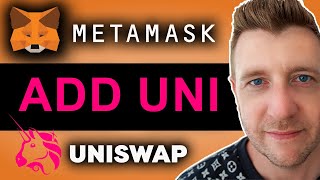 How to Add Uniswap UNI to Metamask Wallet [upl. by Atinehc]