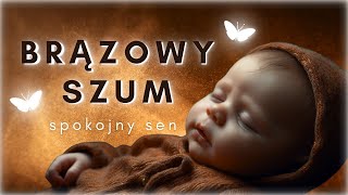 🟫 Brązowy szum na dobranoc 💤 Skuteczny sposób na lepszy sen 💤 Dźwiękowy relaks dla zdrowszego snu [upl. by Anatolio566]