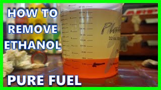 Making Ethanol FREE Gas For SMALL POWER EQUIPMENTTipsToolsEasy Explanations Save Your Carburetor [upl. by Sosthina]