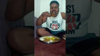 Chicken Leg Piece Eating legpiece foodie eating live indianfood chicken food foodlover [upl. by Drucill]