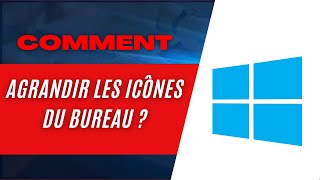 Comment agrandir le texte et les icones du bureau sur windows 10 [upl. by Obala]