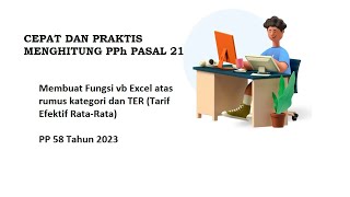 Cepat dan Praktis Menghitung PPh 21 [upl. by Durrell938]