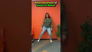 Learn interconversion of states of matter 👩🏻‍🔬🧪With Nikita Mam📚🥳🔥 [upl. by Tamberg749]