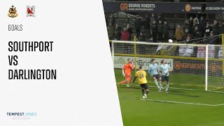 Goals Southport v Darlington [upl. by Hayyifas491]