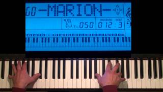 PianoTutorial Louis de Funes Thème du ballet Jean Marion  Part 1 [upl. by Haland]