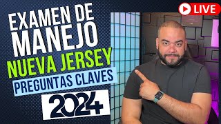 EXAMEN TEORICO DE MANEJO NEW JERSEY 2024 I Aprobarás con estas preguntas 🔥🔥🔥 [upl. by Vergne]