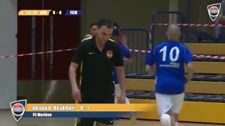 Zaalvoetbal samenvatting t Knooppunt  FC Marlène 12 Finale Playoffs 13 mei 2016 23 [upl. by Amitak]