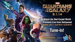 Marvels Guardians of the Galaxy Red Carpet Premiere [upl. by Seen556]