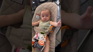 3 months baby cutebaby cute adorable adorablebaby babyboy baby babybjorn babybjornbouncer [upl. by Ecnatsnoc]