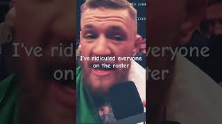 Most iconic Connor mcgregor speech ufc connormcgregor motivation danawhite boxing wrestling [upl. by Margret475]