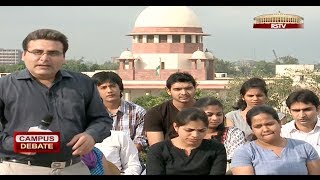 Campus Debate  Juvenile Justice System in India [upl. by Licha]