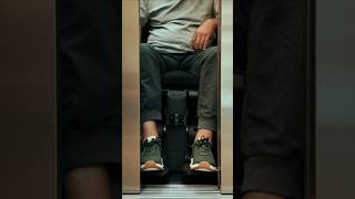 How to fit a power wheelchair into a small elevator  EVO Altus standing wheelchair [upl. by Moseley]