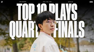 Top 10 Plays from the Quarterfinals  Worlds 2024 [upl. by Anelim89]