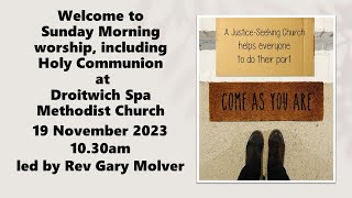 Welcome to Worship at Droitwich Spa Methodist Church [upl. by Abas]