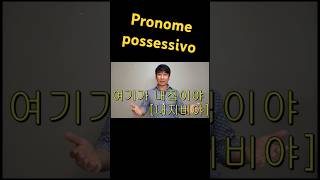 4 Pronomes possessivos auladecoreano aprendercoreano aprendendocoreano [upl. by Kernan152]