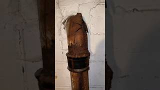 Plumbing stack replacement🛠️💦 viralvideo shorts plumbing [upl. by Issi]