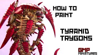 How To Paint Tyranid Trygons [upl. by Nwahsuq]