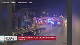 Escambia County Sheriffs Office leaves for Madison County to help Helene victims [upl. by Ries]