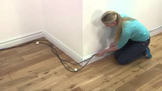 DLine 30x15mm Mini Trunking ClipOver HowtoInstallation Video [upl. by Ettennahs]