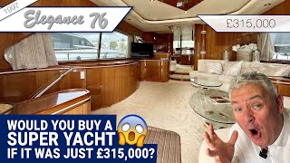 Would you Buy a Super Yacht for just £315000 [upl. by Lorollas]