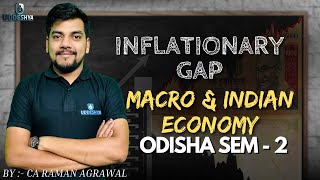 33 INFLATIONARY GAP  MACRO AND INDIAN ECONOMY  BCOM  SEM 2 [upl. by Annahvas138]