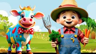 Old MacDonald Songs  Animals Songs02  RH  Nursery Rhymes for Kids  Old MacDonald Had A Farm [upl. by Aisirtap145]