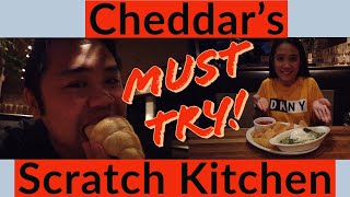 MUST TRY FOOD at Cheddars Scratch Kitchen  Date Night [upl. by Benni]