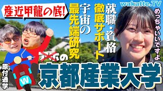 【産近甲龍の底⁈】京都産業大学キャンパス調査！手厚すぎるサポートに驚きの連続！【wakatte TV】1098 [upl. by Collete]