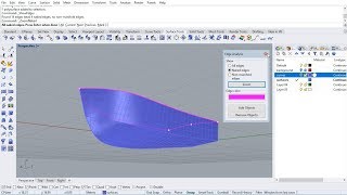 Modelling a fast boat hull in Rhino from an image of its sections [upl. by Salim86]