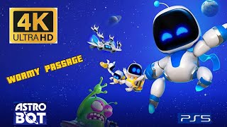 ASTRO BOT  Wormy Passage  PS5  4K [upl. by Alyks]