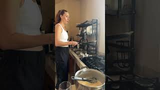 Can dance and make crepes too crepes frenchstyle slowmotion cooking fyp [upl. by Jewel242]