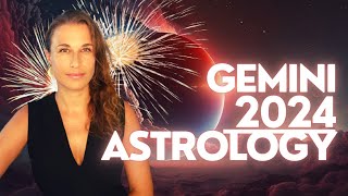 GEMINI Yearly HOROSCOPE 2024  Astrology Predictions GEMINI 2024  YOU TAKE THE SPOTLIGHT [upl. by Folger]