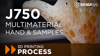 Polyjet Multimaterial 3D Print Process  Stratasys J750  UTS ProtoSpace [upl. by Eidassac]