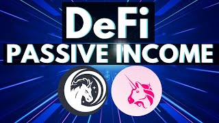 How to EARN Passive Income in DeFi with Liquidity Pools Uniswap Mooniswap [upl. by Gladdie]