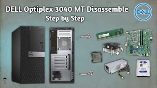 Dell Optiplex 3040 MT Disassemble [upl. by Saffian171]