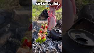 famous testicle tikka fry  famous aand fry recipe shorts [upl. by Ahseinaj775]