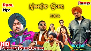 Nonstop Punjabi Mashup Lahoria Production Ft Dj Manu New Punjabi Song 2024 [upl. by Armbruster21]