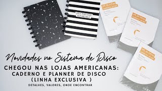 Lançamento Lojas Americanas  PLANNER e CADERNO de disco EXCLUSIVOS da loja [upl. by Harvard]